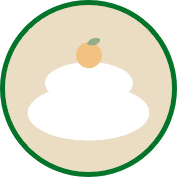 鏡餅のイラスト